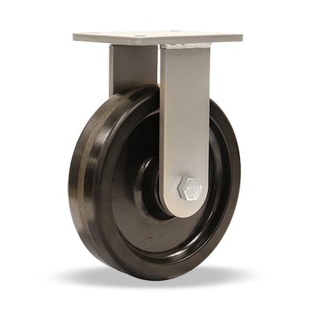 Hamilton Rigid Caster, w/10X2-1/2In PlasteXWheel R-CH-10PH